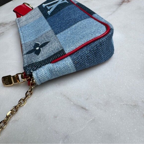 Louis Vuitton Monogram Denim Micro Pochette Accessoires - Picture 7 of 12